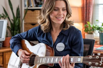 be female country songwriter, country music production and acoustic guitar