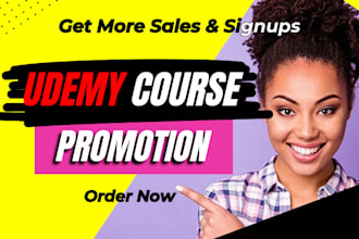 do udemy online course promotion, udemy course marketing, udemy sales promotion