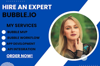 develop bubble website, saas website, mvp website, bubbule io