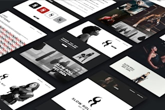 create the brand kit, brand design, logo, brand book