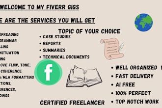 proofread and edit humanities dissertations and MBA case studies