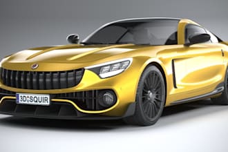 design 3d car model, fivem car model, sport car, truck design, vehicle wrapping