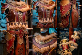 do 3d cosplay creation wearable amor 3d mask 3d helmet 3d cosplay weapons props