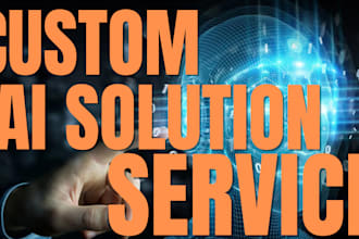 develop python ai, ml, asr, rag, nlp, ai bot, cv and llama based custom solution