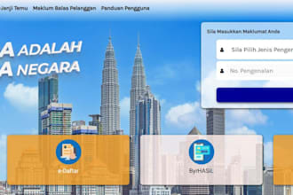 file your malaysian personal income tax be or b form and form e