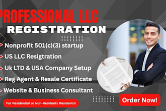 do US llc registration with ein number for us non residents
