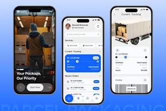 develop courier delivery app parcel delivery app grocery app