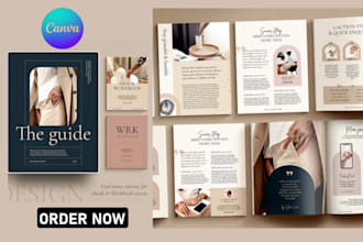 design self help ebook PDF workbook formatting and layout health wellness ebook