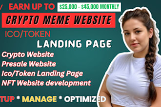 build a crypto website ico landing staking claiming swapping dapp