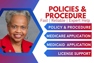 write group home policy and procedure, medicaid and medicare home care lincese,