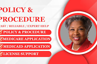 write group home policy and procedure, medicaid and medicare home care lincese,