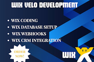 integrate API in your wix website and automate tasks using velo and webhooks