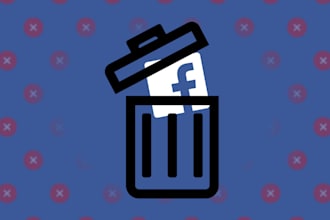 delete or takedown any facebook account