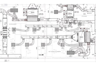 mep plans hvac design heating and cooling load calculation for permit