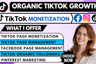 linkedin marketing pinterest tik tok monetization facebook page monetization