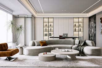 expert interior design, rendering for living rooms, bedrooms, kitchens, bathroom