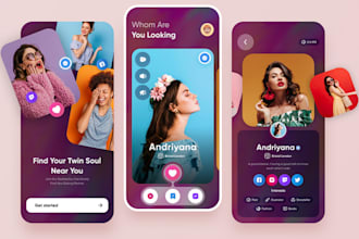 develop dating app like tinder,bumble,quickdate matchmaking online dating app