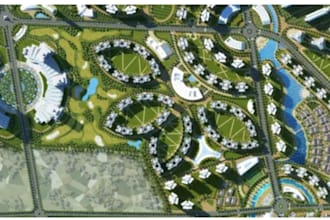 architectural site plan, landscape master plan architecture design rendering