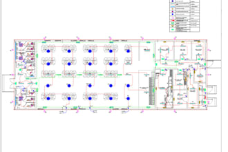 design hvac, lighting, electrical, plumbing mep drawing and city permit plans