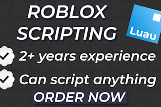 script for your roblox game