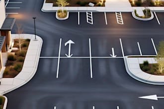 do parking lot, parking lot layout, rv park ,car garage subdivision design