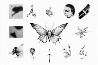 create your unique minimalist tattoo design