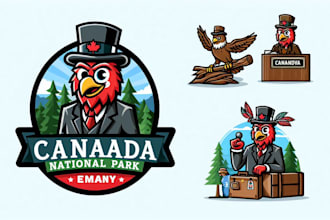 design awesome canada national park logo within 1 day