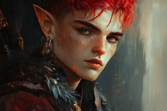 draw any fantasy character that you want