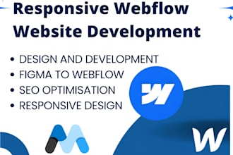 build revamp design convert migrate adobe xd wix weebly figma website to webflow