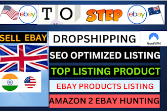 manage your ebay dropshipping store on profit sharing basis