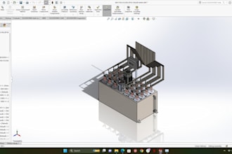design industrial machine and manufacturing