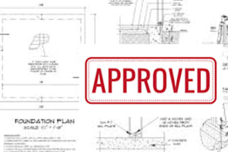 do city permit blueprints site plans