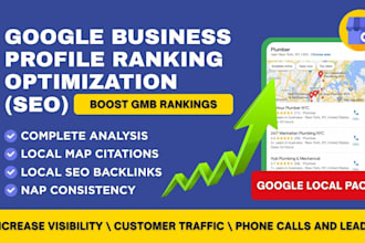 sky rocket google my business to rank top 3,gmb seo, gbp optimization management