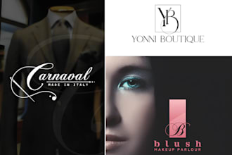 design luxury cosmetics makeup beauty salon spa logo with free source file