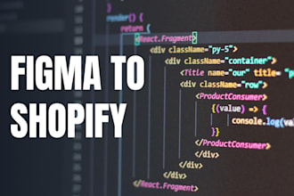 convert figma xd and psd to shopify design