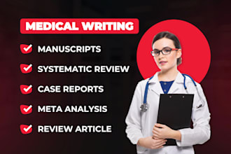 do case report, medical manuscript, meta analysis, literature, systematic review