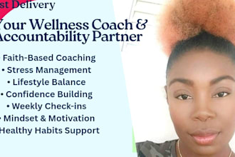 be your personal wellness coach with daily accountability