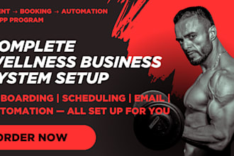 setup trainerize, everfit, myfitnesspal mindbody, and bookings for your studio