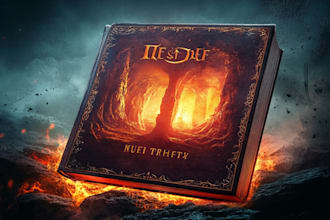 do fantasy book cover, thriller book cover design