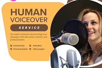 provide voice assistant voiceover services