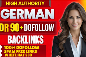 provide german guest post dr 90 backlinks