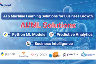 develop custom ai solutions using python and ml frameworks