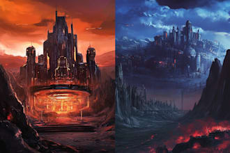 create environment concept art