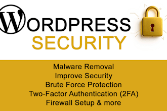 improve wordpress security and protect it from hackers, malware removal