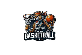 design high quality esport basketball logo with express delivery