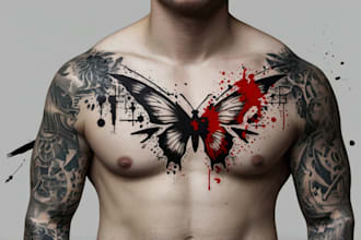 professionally design your sleeve tattoo
