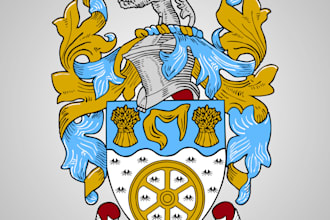 draw circular, sticker, emblem, heraldic, crest, shield logo