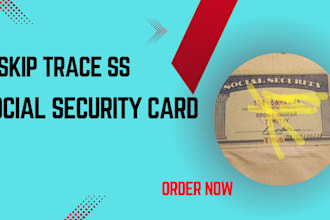 private investigation social security card and ss card , ss search dob