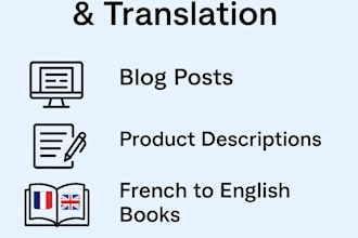 content writing and translation