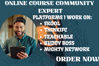 setup and manage your skool, circle, and mighty network community